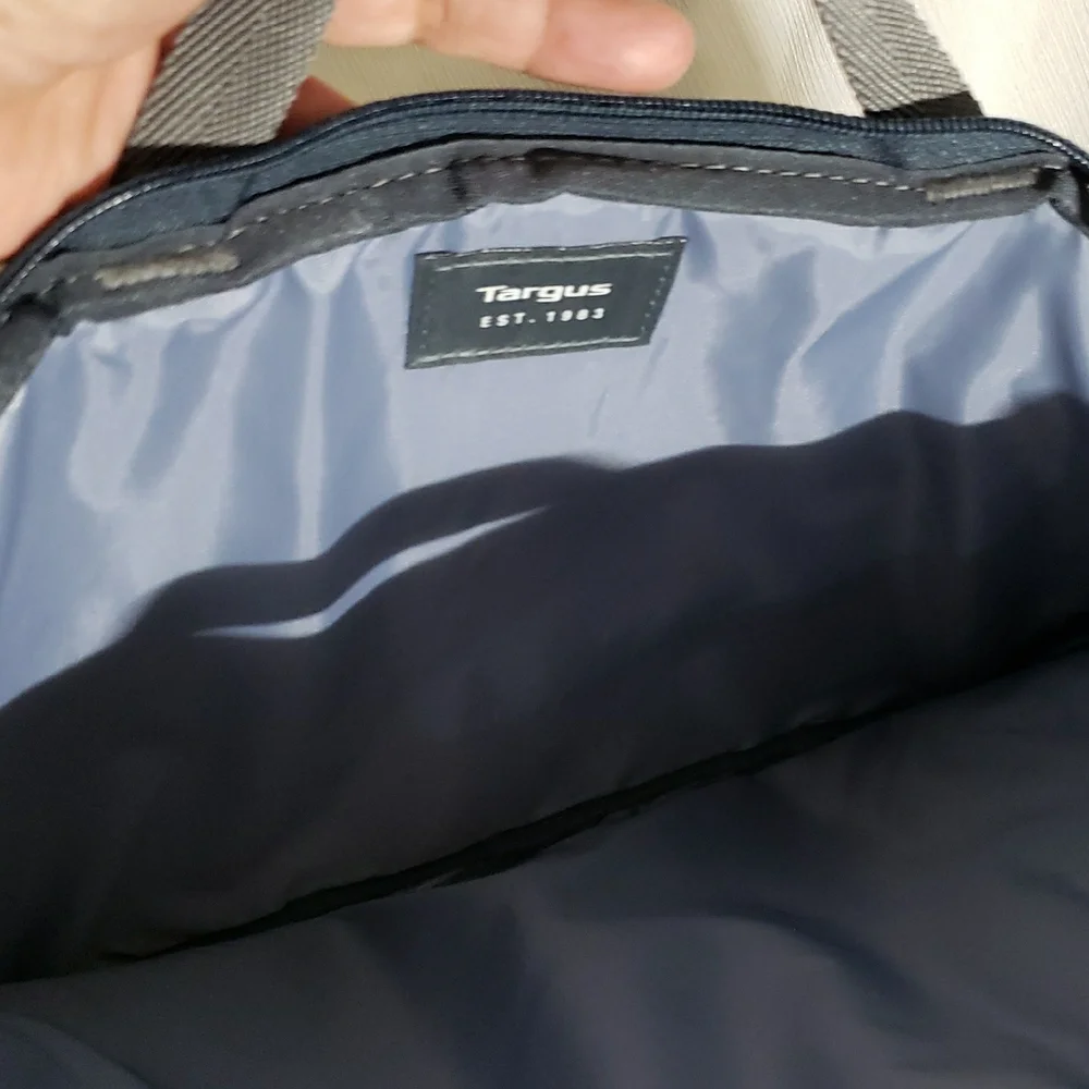 Targus Gray and Black Men's Laptop Bag
